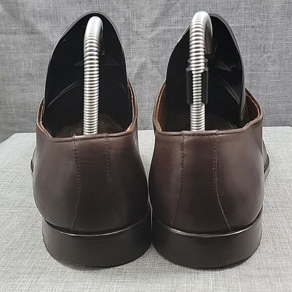 Massimo Matteo Mens Italian 5 Eye Dark Brown Lace-Up Oxford Shoe Sz 13 M main image 5